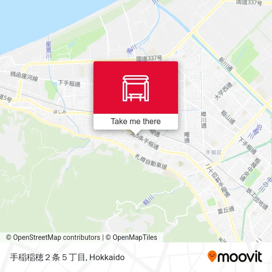 手稲稲穂２条５丁目 map
