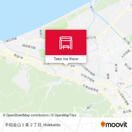 手稲金山１条２丁目 map
