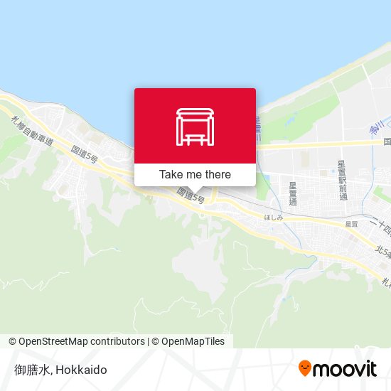 御膳水 map