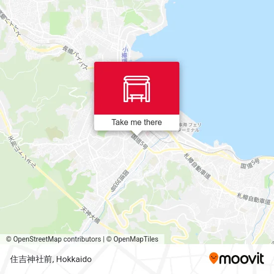 住吉神社前 map