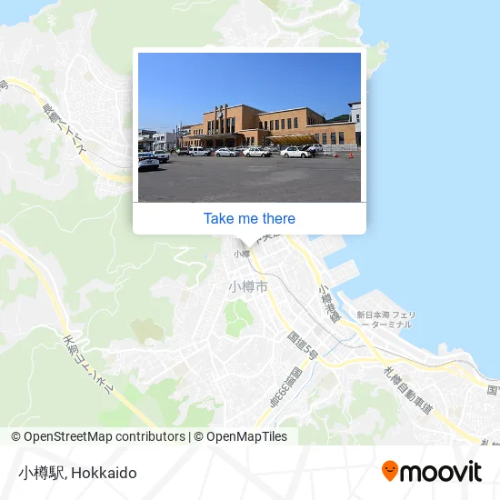 小樽駅 map