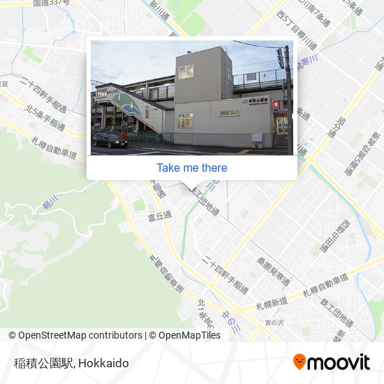 稲積公園駅 map