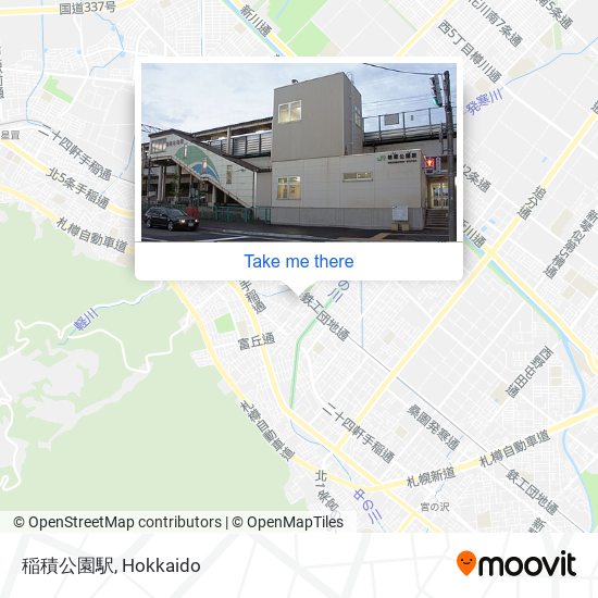 稲積公園駅 map