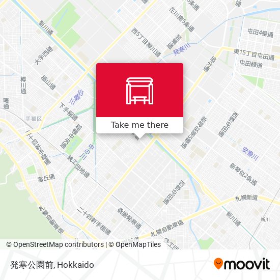 発寒公園前 map