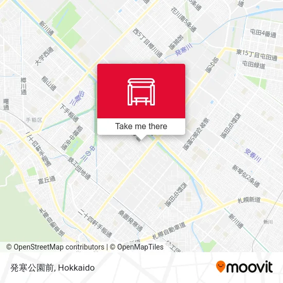 発寒公園前 map