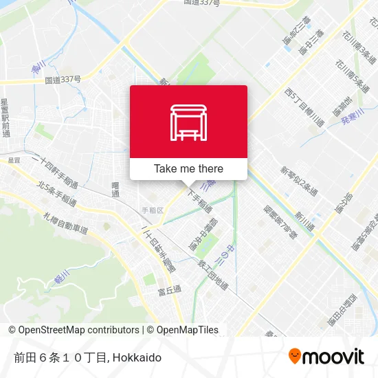 前田６条１０丁目 map
