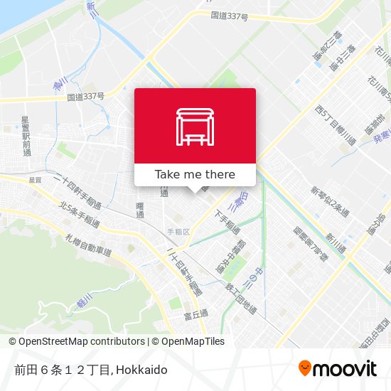 前田６条１２丁目 map