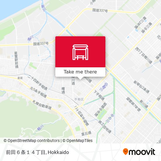 前田６条１４丁目 map