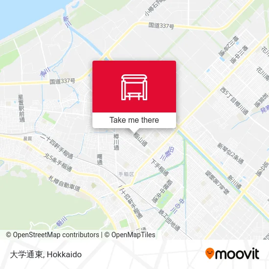 大学通東 map