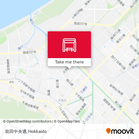 前田中央通 map