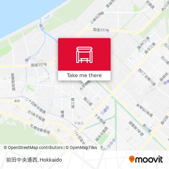 前田中央通西 map
