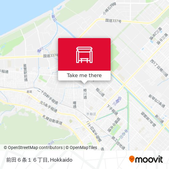 前田６条１６丁目 map