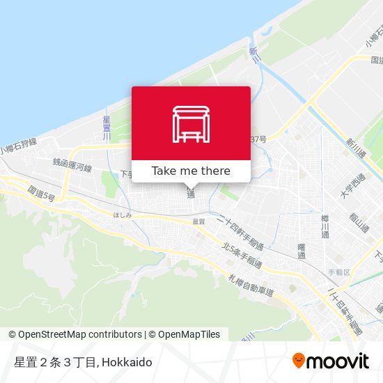 星置２条３丁目 map