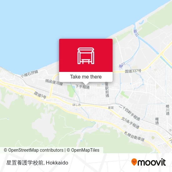 Hoshioki Special School map