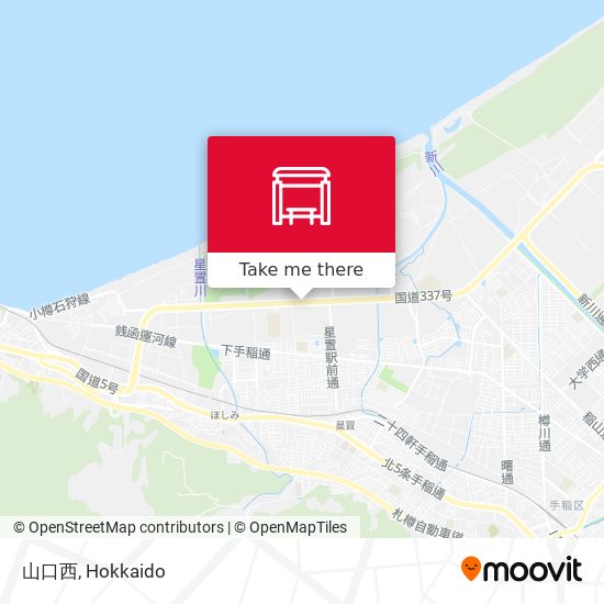 山口西 map