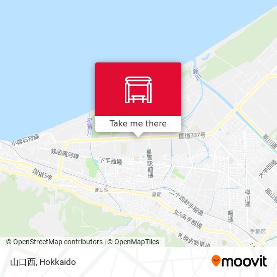 山口西 map