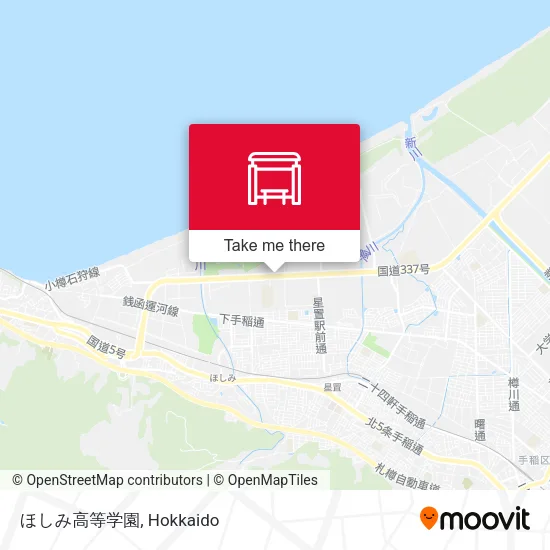 ほしみ高等学園 map