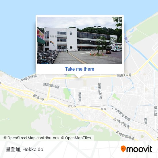 星置通 map