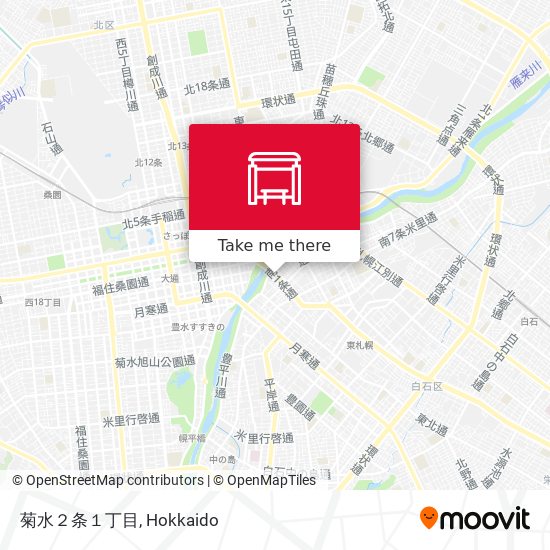 菊水２条１丁目 map