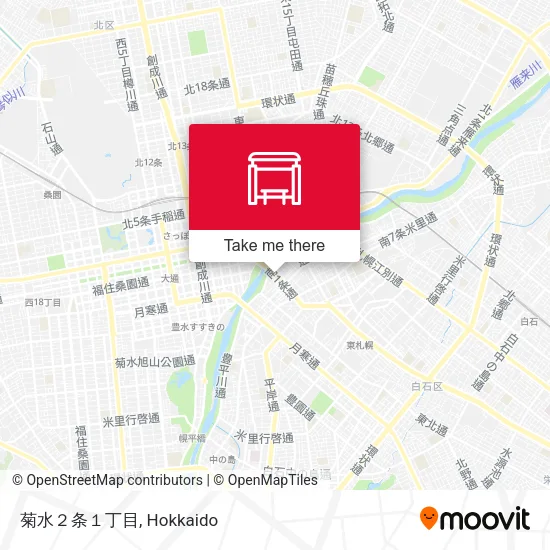 菊水２条１丁目 map