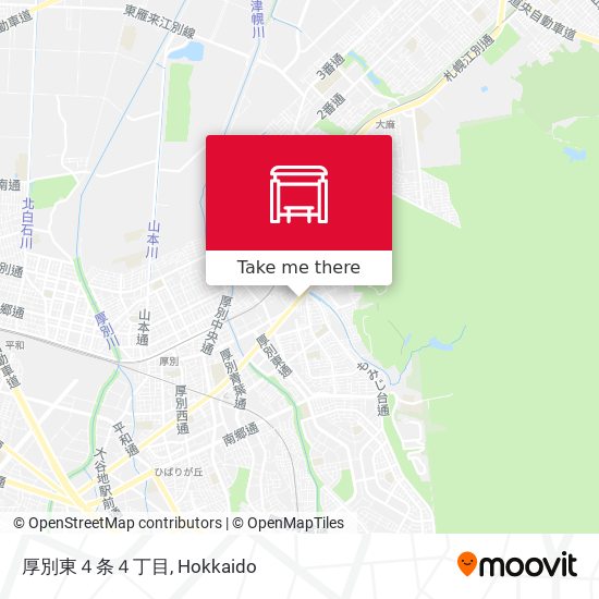 厚別東４条４丁目 map