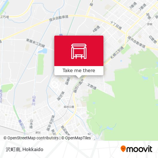 沢町南 map