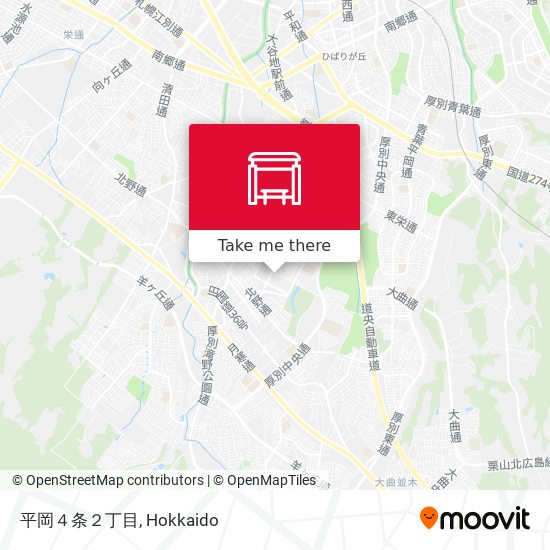 平岡４条２丁目 map