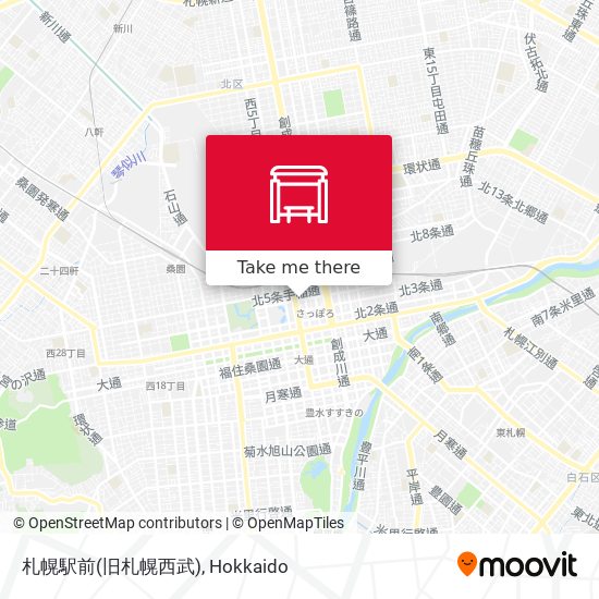 札幌駅前(旧札幌西武) map