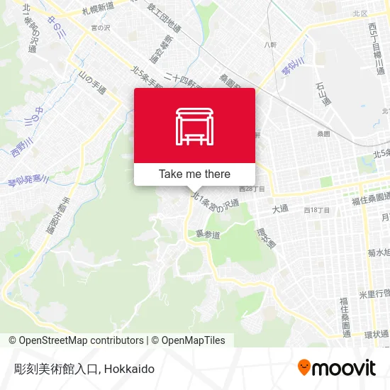 Sculpture Museum Entrance map