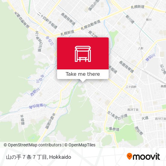 山の手７条７丁目 map