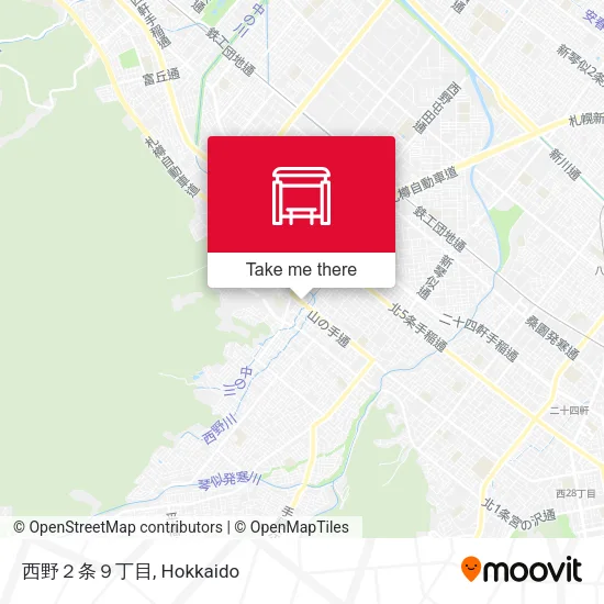 西野２条９丁目 map