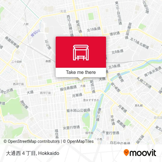 大通西４丁目 map