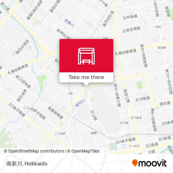 南新川 map