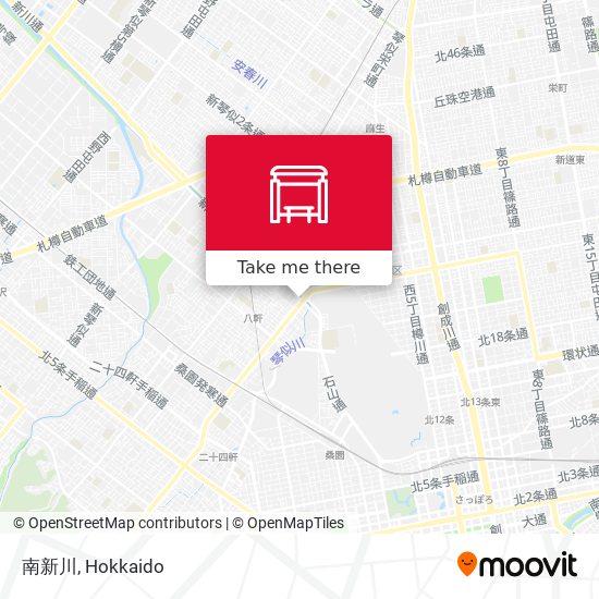 南新川 map