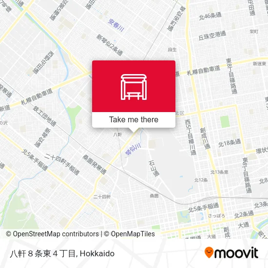 八軒８条東４丁目 map