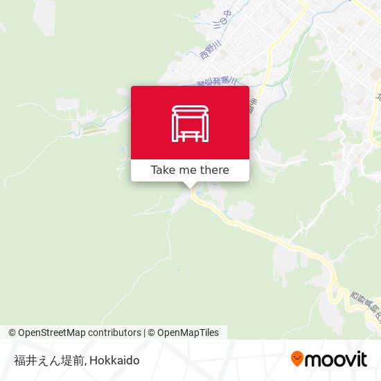 福井えん堤前 map