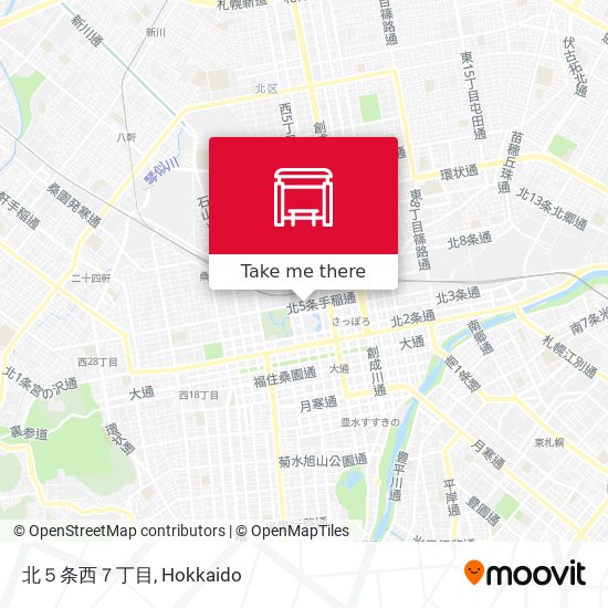 北５条西７丁目 map