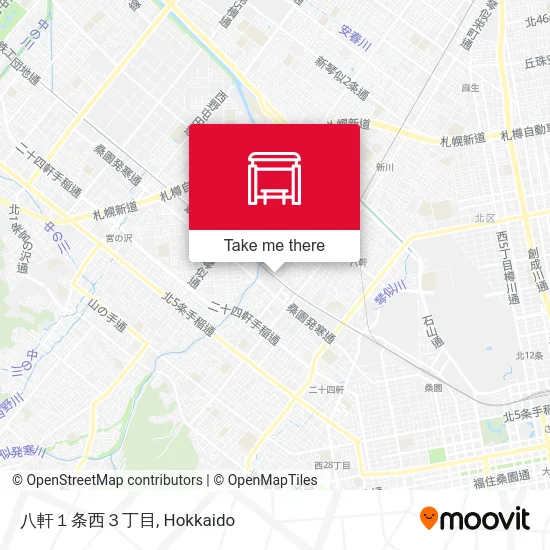 八軒１条西３丁目 map