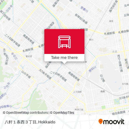 八軒１条西３丁目 map