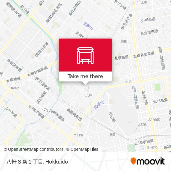 八軒８条１丁目 map