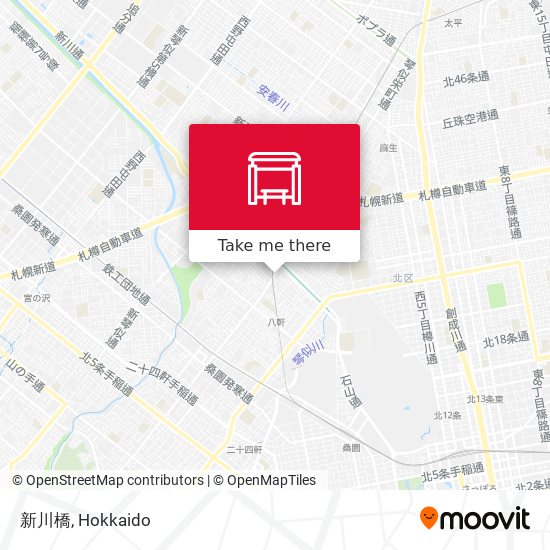 新川橋 map
