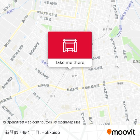 新琴似７条１丁目 map