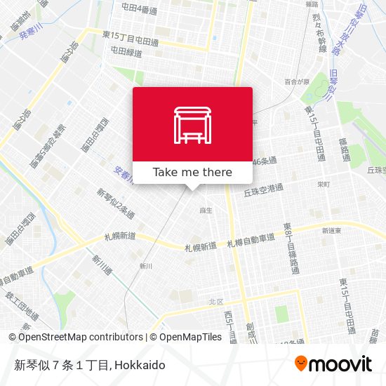 新琴似７条１丁目 map