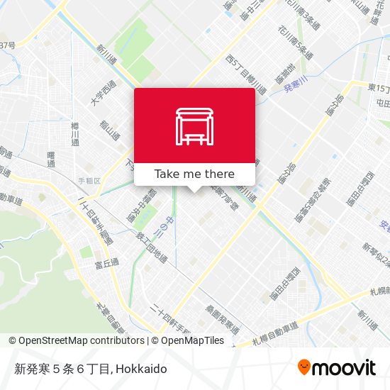 新発寒５条６丁目 map