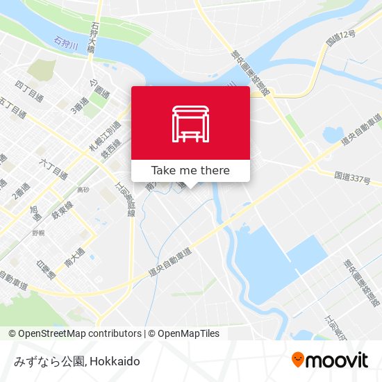 みずなら公園 map