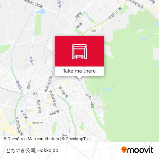 とちのき公園 map