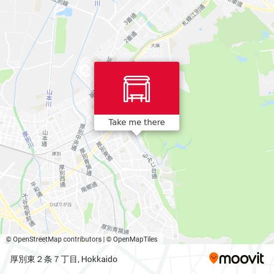 厚別東２条７丁目 map