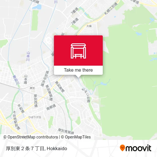 厚別東２条７丁目 map