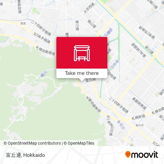 富丘通 map