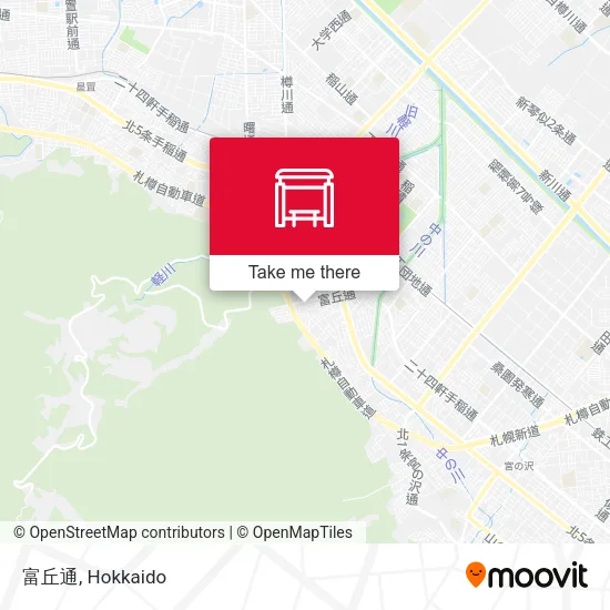 富丘通 map